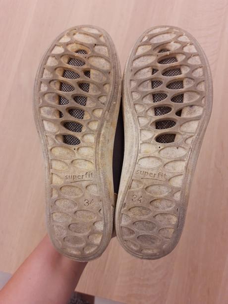 Kožené nízké boty superfit goretex, superfit,34