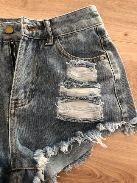 Kraťasy riflové, velikost xxs, xs