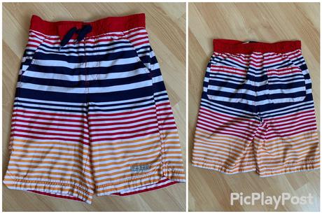 Plážové kraťasy & plavky ocean pacific vel.134/140, ocean pacific,134