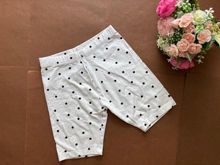 Legínové kraťasy bíločerné - v.5/6 let, george,116