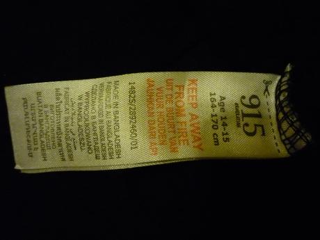 Dámské/dívčí krátké triko černé, s