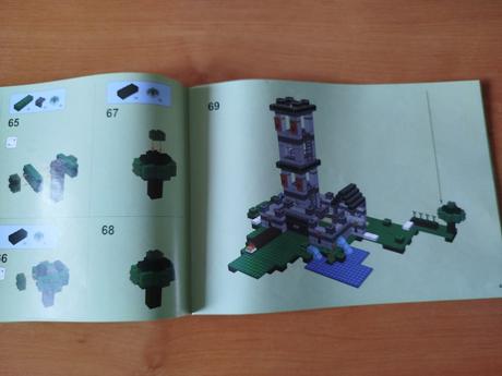 Stavebnice "lego" minecraft, 