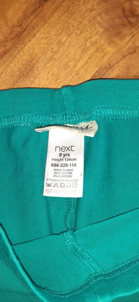 Dětské legíny next 134  zelené, next,134