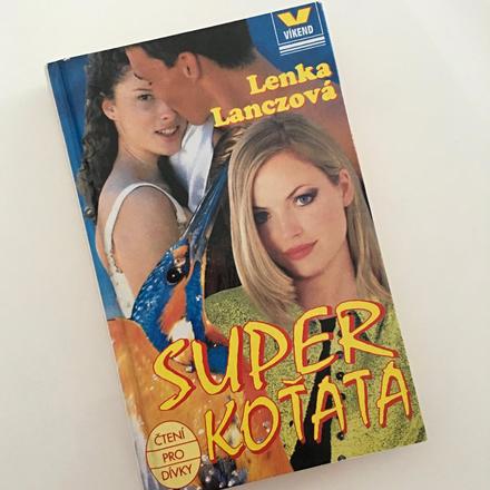 Dívčí kniha super koťata od l. lanczové,