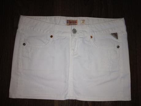 Bílá riflová/džínová sukně replay, replay,s