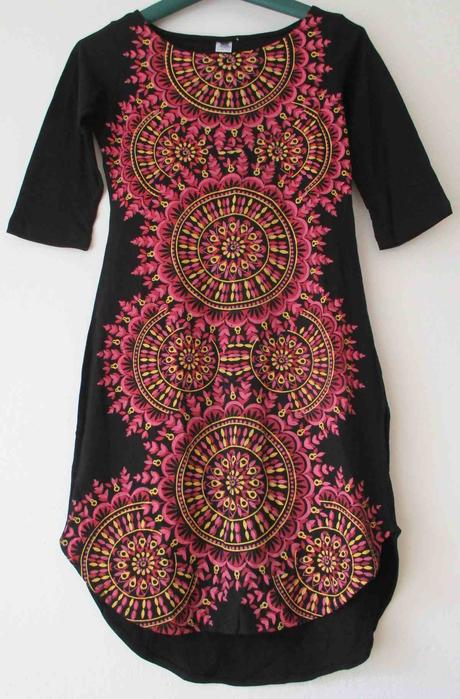 Dámské šaty tunika mandaly himalife s 36, 36 / s
