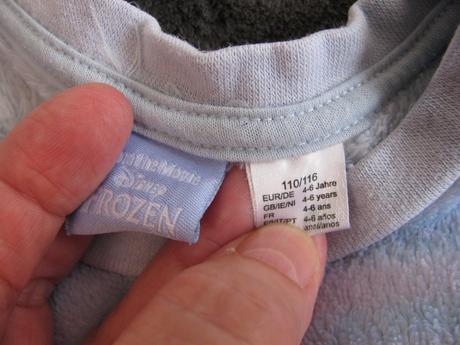 Krásná fleecová mikina ledové království elza, disney,116