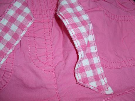 Růžové šortky, zara,80