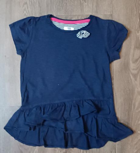 4x dívčí trička s krátkým rukávem, vel 110/116, lupilu,110