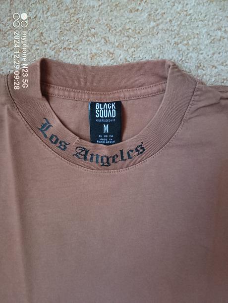 Tričko zn."black squad" vel."m" i větší vel., m