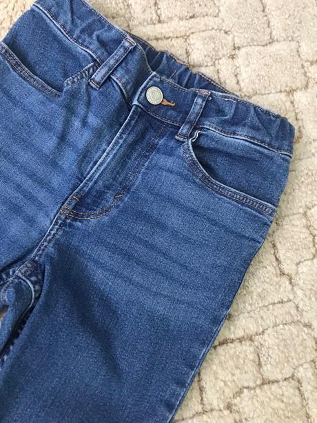 Džíny slim, h&m,140