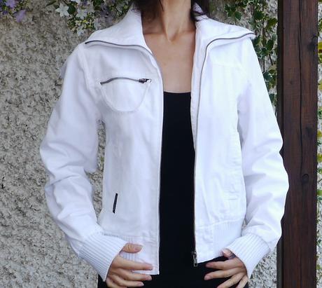 Bila kratka bavlnena bunda zn. arizona, 34