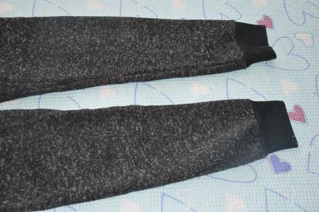 Úpletové kalhoty s kšandami, 140