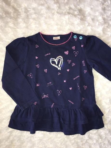 Modré tričko/tunika s.oliver, s.oliver,86