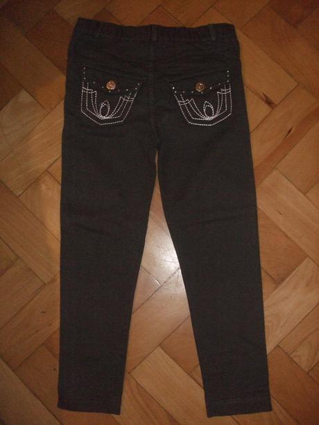 Bavlněné skinny kalhoty zn. b.p.c., bonprix,110