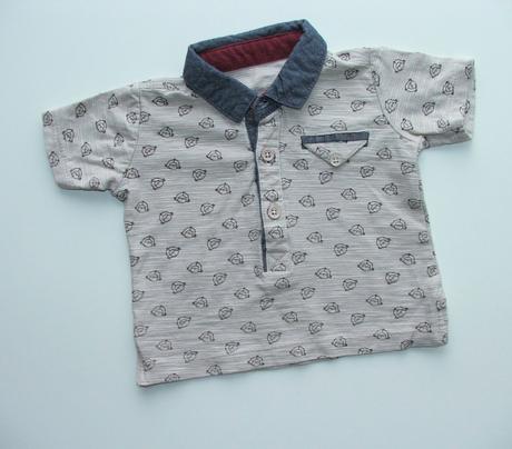 H979 novorozenecké chlapecké triko, 56