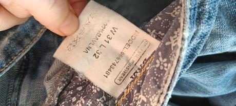 Dámské světlé rifle, denim,m