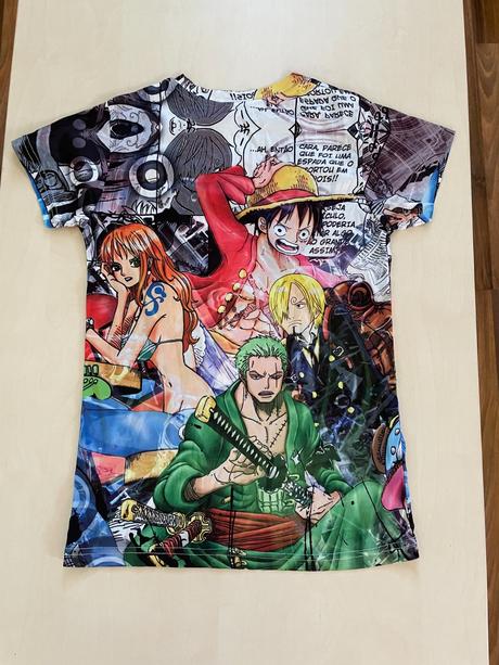 Anime triko, one piece, vel 160 možno i xs, měřte, 164