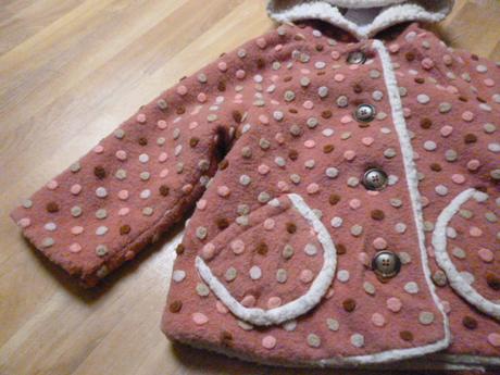 Puntíkatý kabát next 3-4, next,104