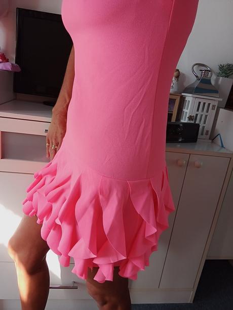 Neonové šaty "made in italy" vel."m", m