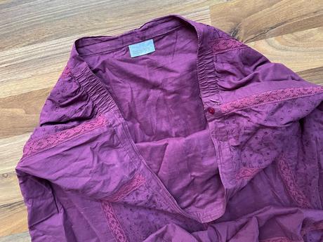 Vínovo fialová sukně, vel 48/22 cca 3-4xl, měřte,, 4xl