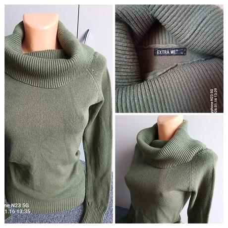 Svetr - rolák zn."extra me tu" vel."l", tu,l