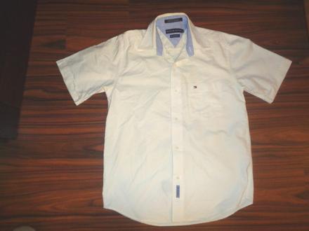 Luxusní bílá bavlněná košile, tommy hilfiger,s