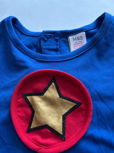 An24/ kostým šaty capitánka america - v.7/8 let, 