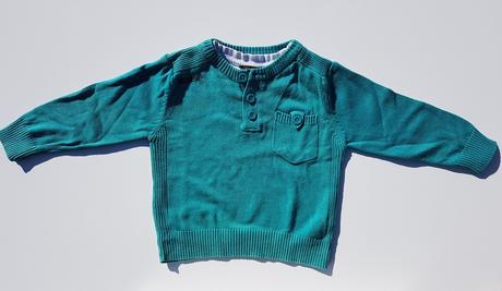 D181 chlapecký svetr s tričkovou vsadkou vel.80-86, george,80