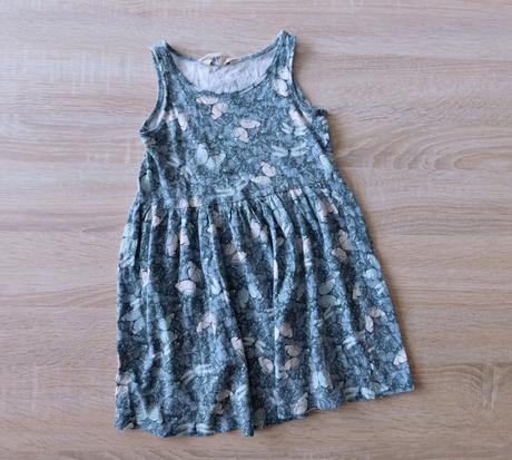 Šatky s motýlky h&m vel.98/104, h&m,98