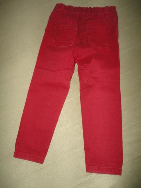 Hezké slim rifle nutmeg, vel. 3 roky, nutmeg,98