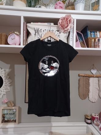 Tričko smajlík s měnícími flitry, reserved,164