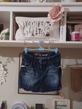 Džínová sukně esprit anděl andělíček, esprit,146