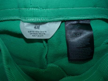 Hm kraťase vel. 122, h&m,122