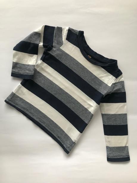 Pruhované tričko 86/92, h&m,86