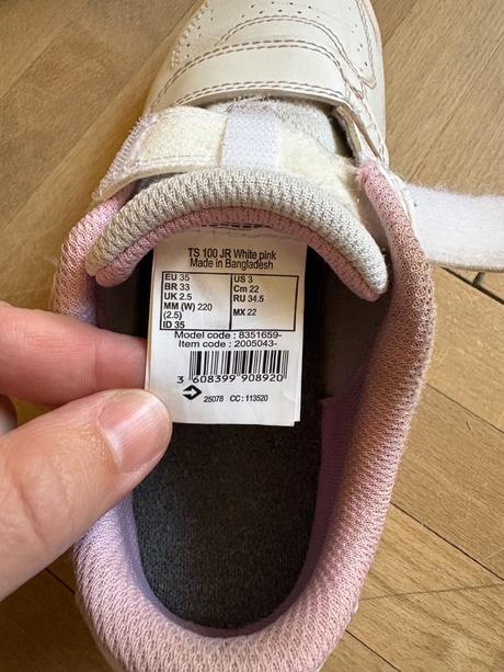 Dívčí tenisky, decathlon,35
