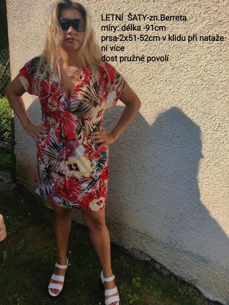 Letní šaty - vel.44-46, 46
