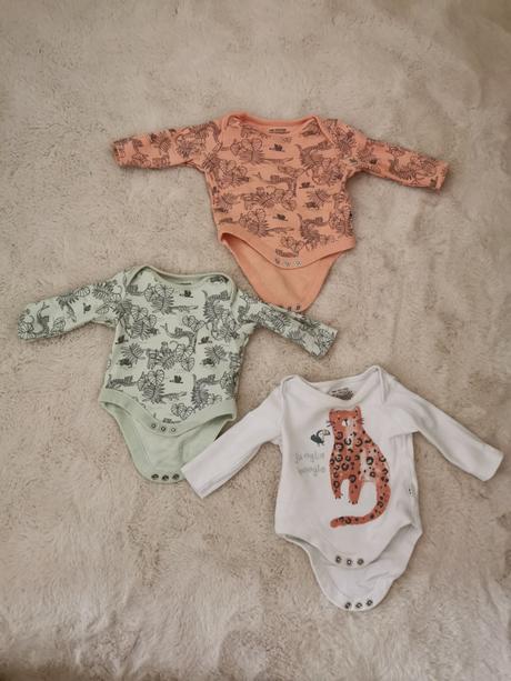 Body s dlouhým rukávem vel. 56 2+1 zdarma, 56