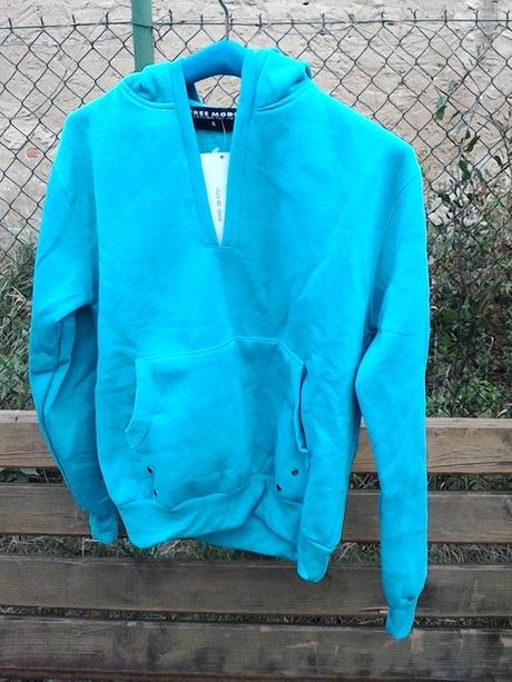 Nová dámská zateplená tyrkysová mikina vel. xl, xl