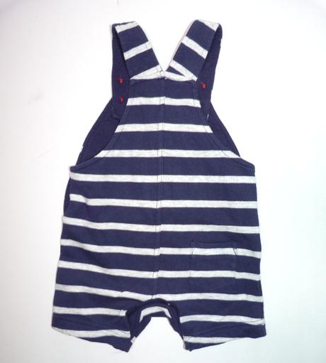 Bavlněné laclíkové kraťasy s autem vel.68, bluezoo,68