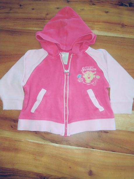 Dívčí mikina little miss, 80