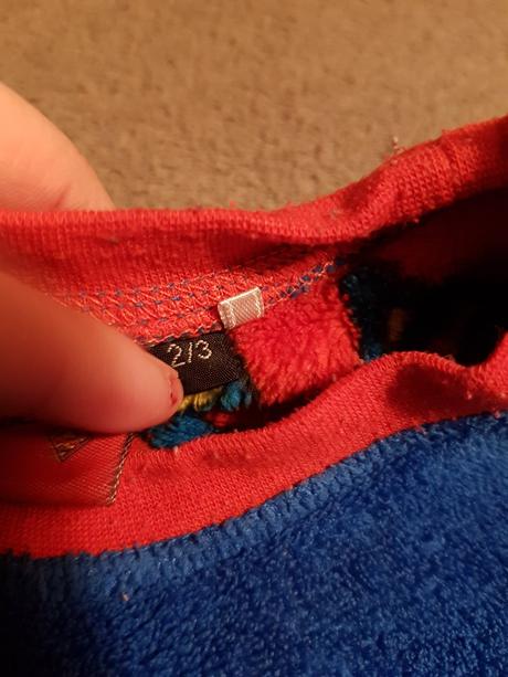 Fleesová mikina "superman"značky primark, vel.2-3, primark,98