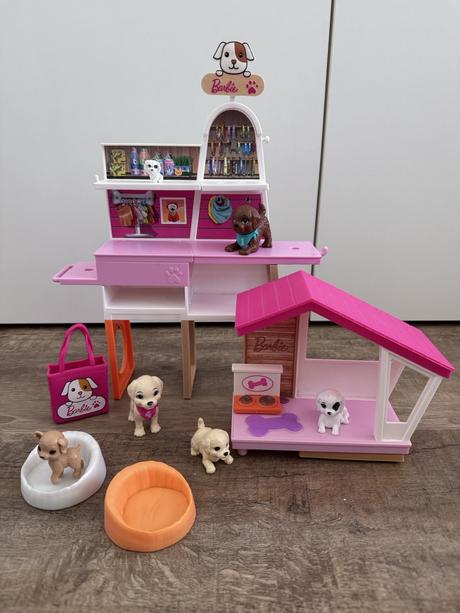 Obchod pro zvířátka barbie mattel, 
