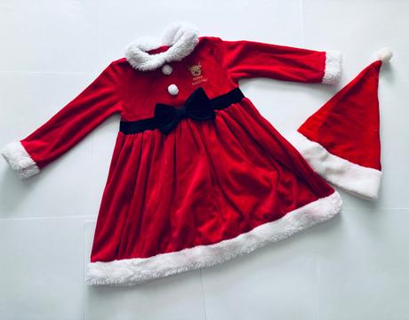 An13/ kostým šaty vánoční - v.2/3 roky, 98