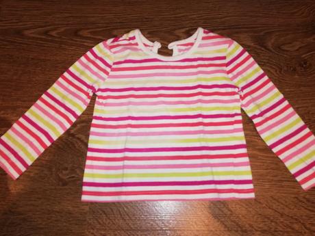 Pruhované tričko s dlouhým rukávem, f&f,86