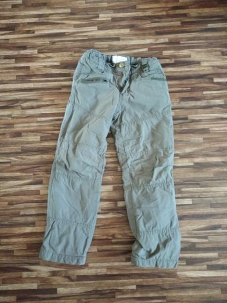 Zateplené kalhoty, zara,110