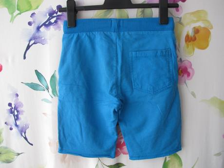 Chlapecké bavlněné šortky, tenká teplákovina, f&f,134