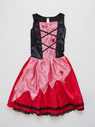 Kostým zombie červená karkulka vel 140,