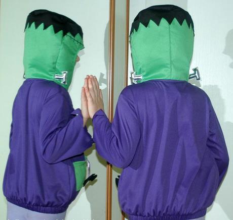 Karnevalový kostým frankenstein halloween, 