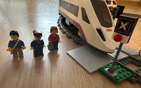 Lego city vysokorychlostní osobní vlak 60051,